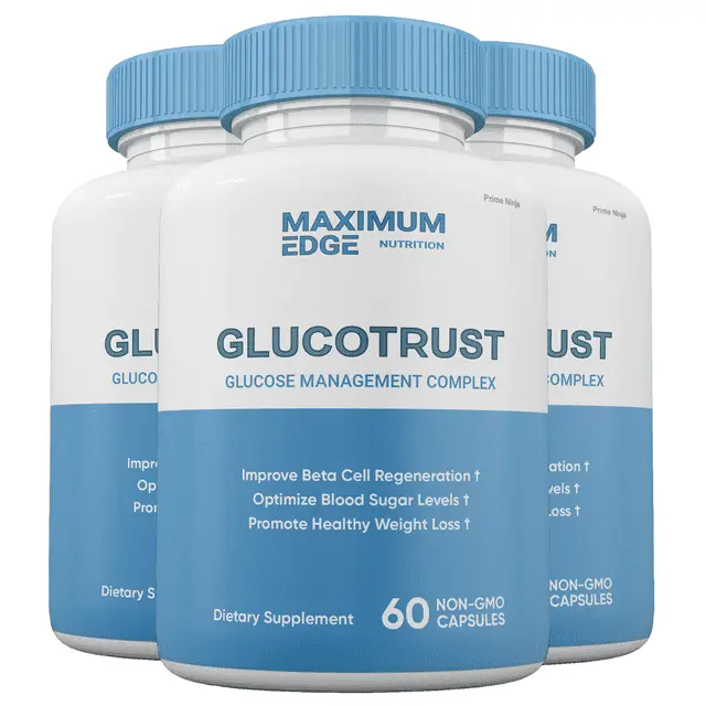 Glucotrust 3 bottle